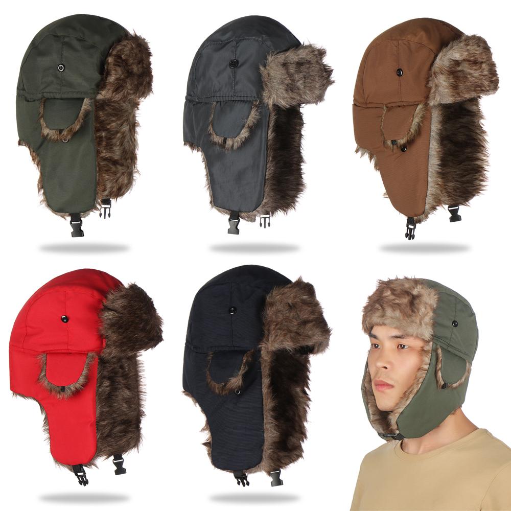 Aquatic Sports Hat - Trapper de invierno para hombre, aviador,