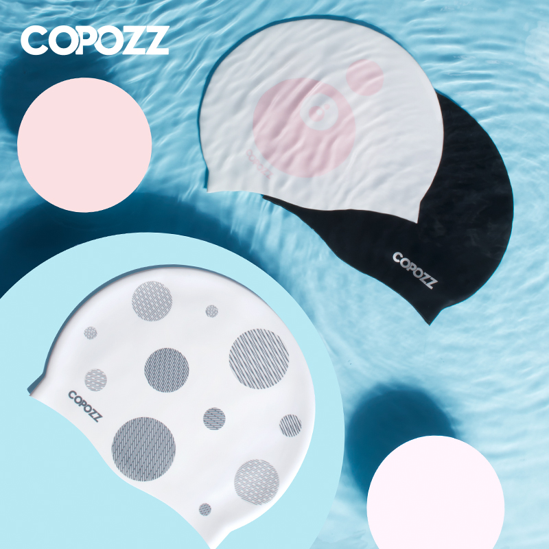 Aquatic Sports Hat - Copozz-Goma de silicona elástica, resistente al