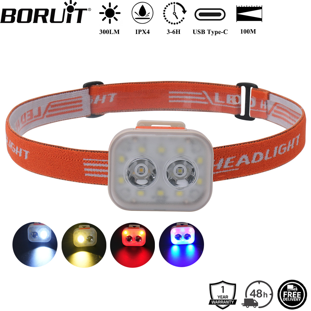 BORUiT 300LM tapa Clip LED far - Aquatic Sports Hat reseña y precio